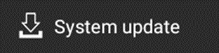 Actualización del sistema