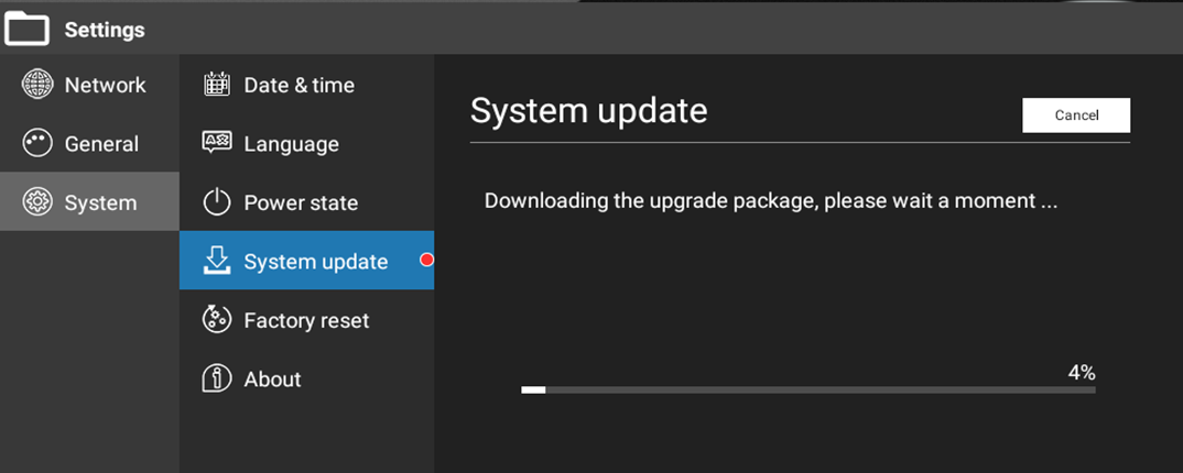 Descarga de software