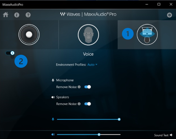 Waves 語音頁面