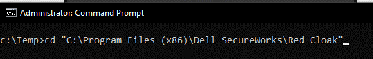Changing directory