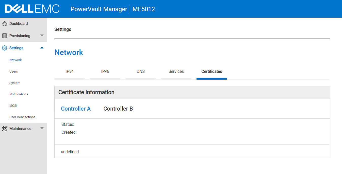 Administrador de PowerVault