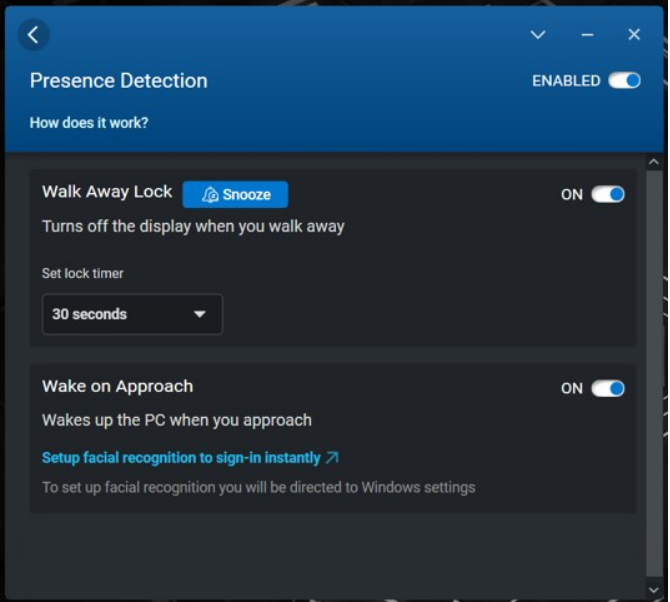 DO Presence detection