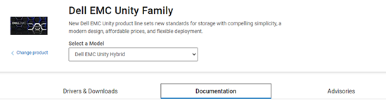 Documentation tab
