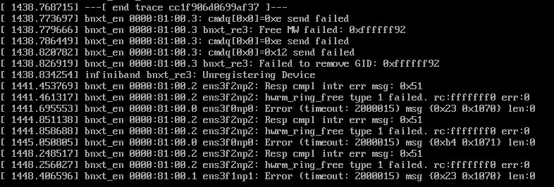 Server loopt vast