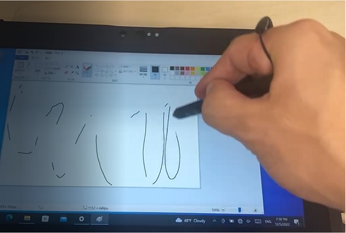 Aktivní pero Latitude 7220 Rugged