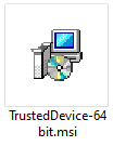 Installationsprogramm für Dell Trusted-Device