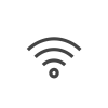 ワイヤレスまたはWi-Fiネットワーク アイコン