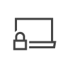 ブルースクリーン コンピューターのロックアップ アイコン
