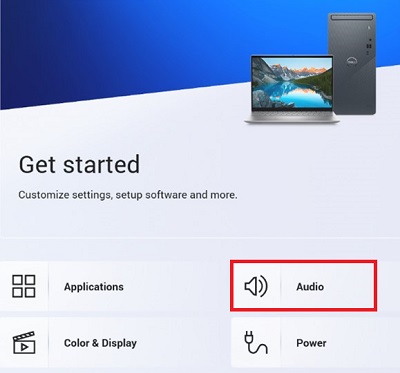 Výběr zvuku