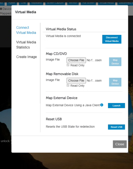 virtual media page