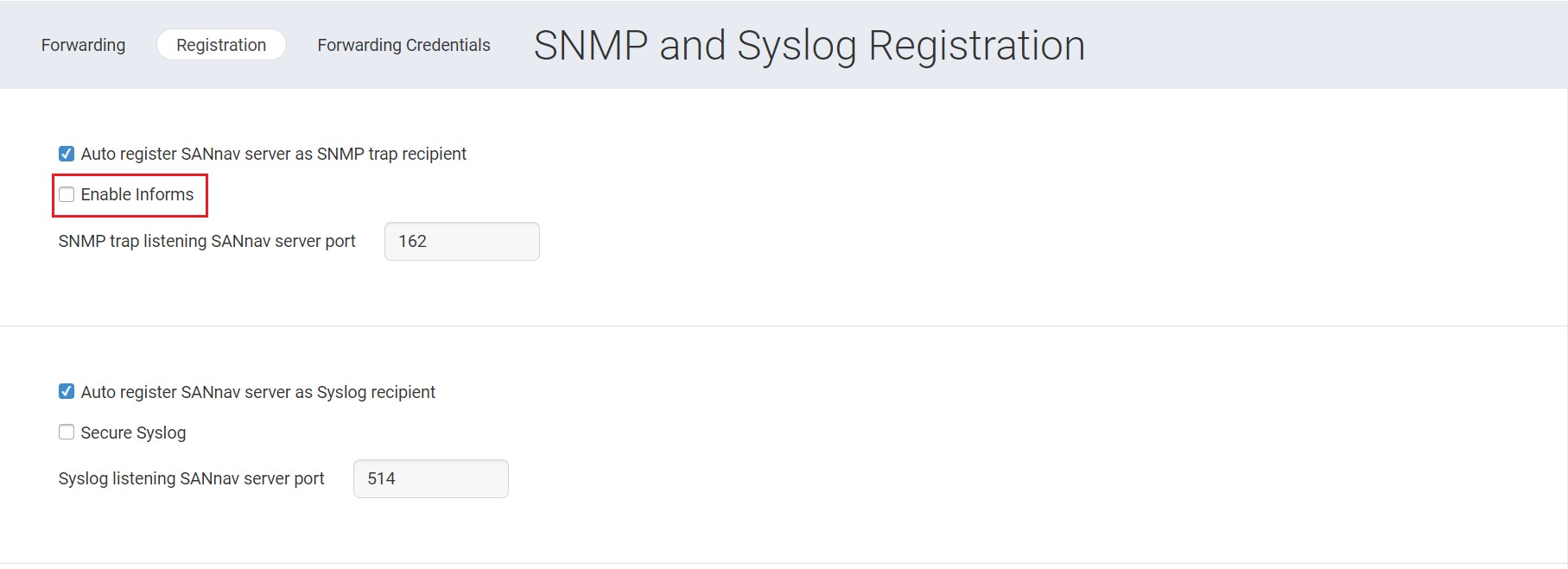 Registration