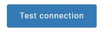 Test connection button