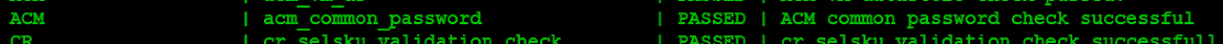 acm_common_password comprobación aprobada
