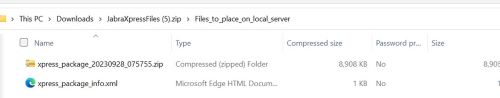 Copy the contents of the Files_to_place_on_local_server folder
