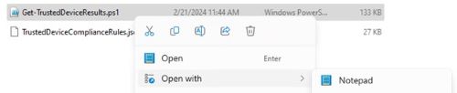 Open Get-TrustedDeviceResults.ps1