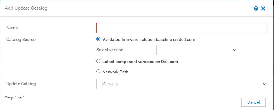 Dell.com 上经过验证的固件解决方案基线
