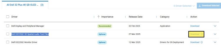 Audio test files to download