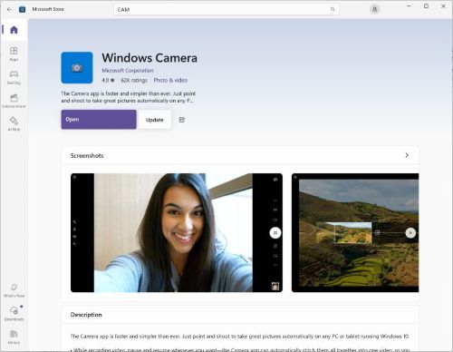 Click Update