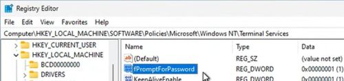 registry key