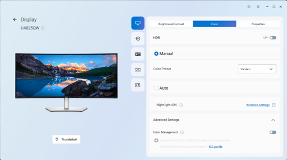 Dell Display 和 Peripheral Manager