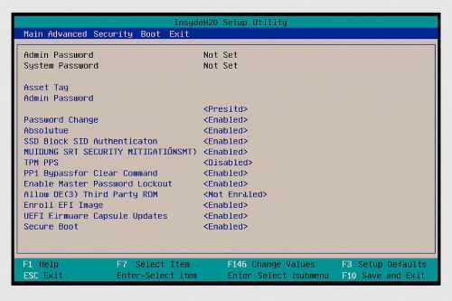 BIOS Tyyppi 3