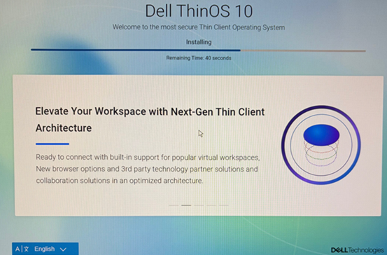 戴尔 ThinOS 10 欢迎使用安全性出众的瘦客户端作系统