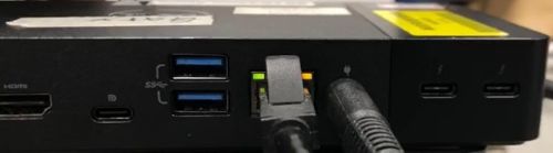Dell Dock LAN LEDs Color Changes Depending on the Network Speed When ...