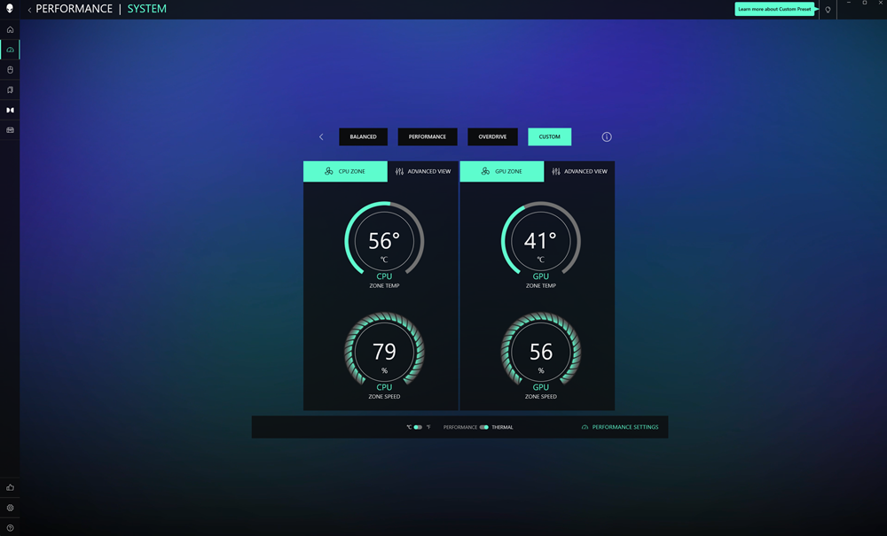 Alienware 16X Aurora AC16251 Fan Runs at Max Speed When Set to a Custom ...