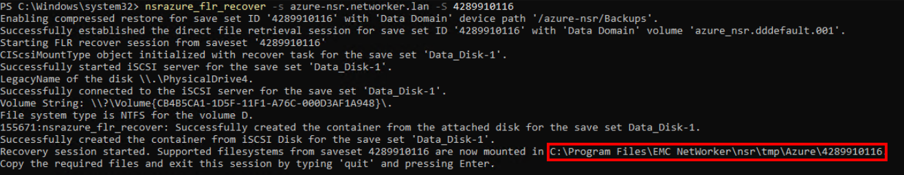 FLR mount point