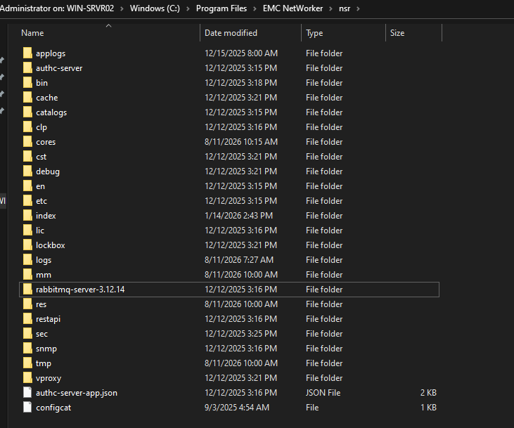 RabbitMQ install path on Windows