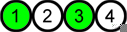 1 and 3 solid