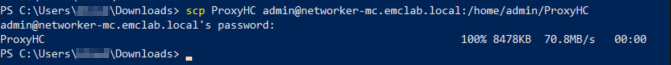 ProxyHC Utility Interface