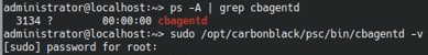 Populating the password