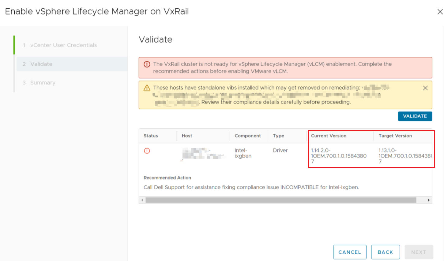 Error enabling lifecycle manager