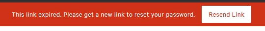 ［Resend Link］ボタン