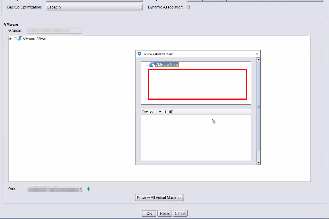 Vorschau aller virtuellen Maschinen anzeigen