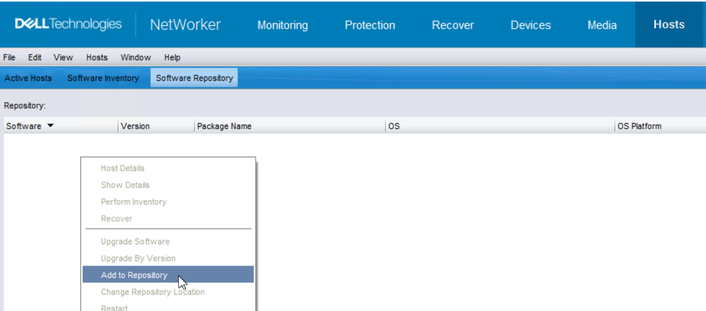Add to repository