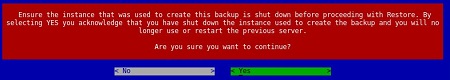 Confirm instance status