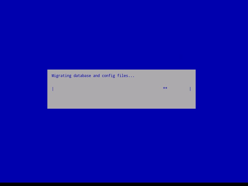 Restoring the backup