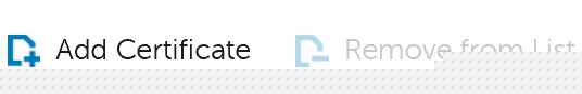Add Certificate