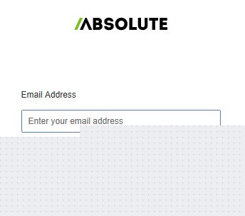 Connexion à la console Web Absolute