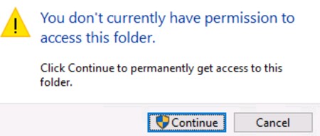 UAC prompt
