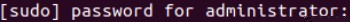 Password prompt