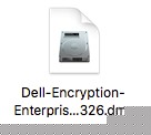 Ikona instalačního programu nástroje Dell Encryption Enterprise