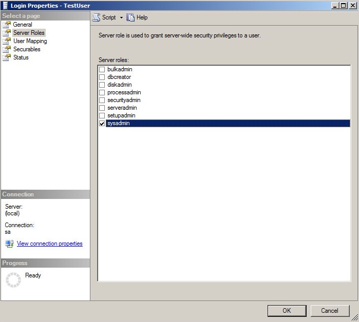 Login Properties