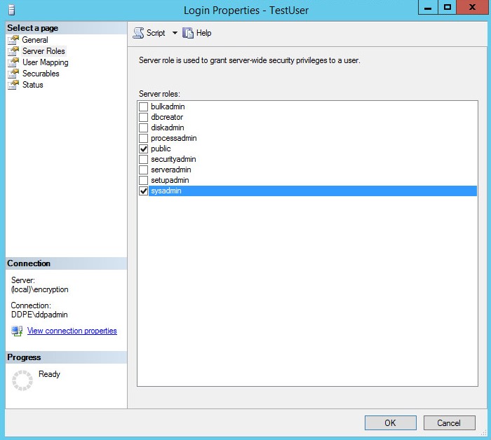 Login Properties