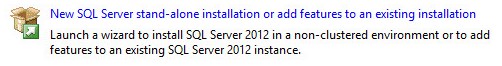 Nieuwe zelfstandige installatie van SQL Server of functies toevoegen aan een bestaande installatie