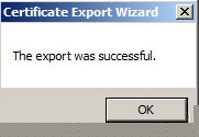 Export proběhl úspěšně