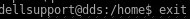 Shell avec commande renseignée