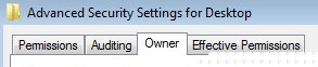 Owner tab